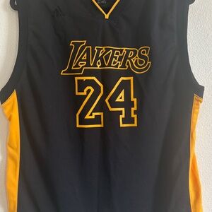 Adidas Black and Gold Kobe Bryant NBA Jersey